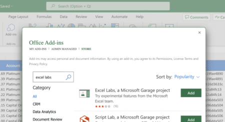 New Generative AI Function For Microsoft Excel Via Excel Labs Add-on ...