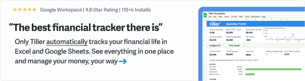 The Best Financial Tracker There Is