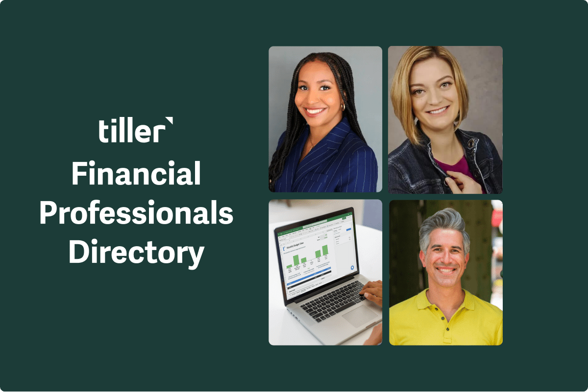 Tiller Financial Professional Directory