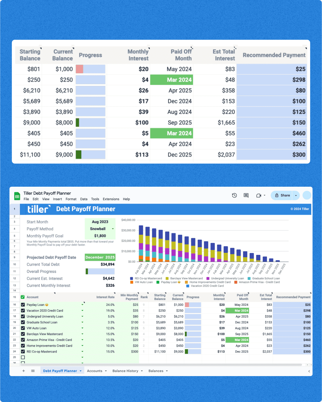 Debt Payoff Detail 1