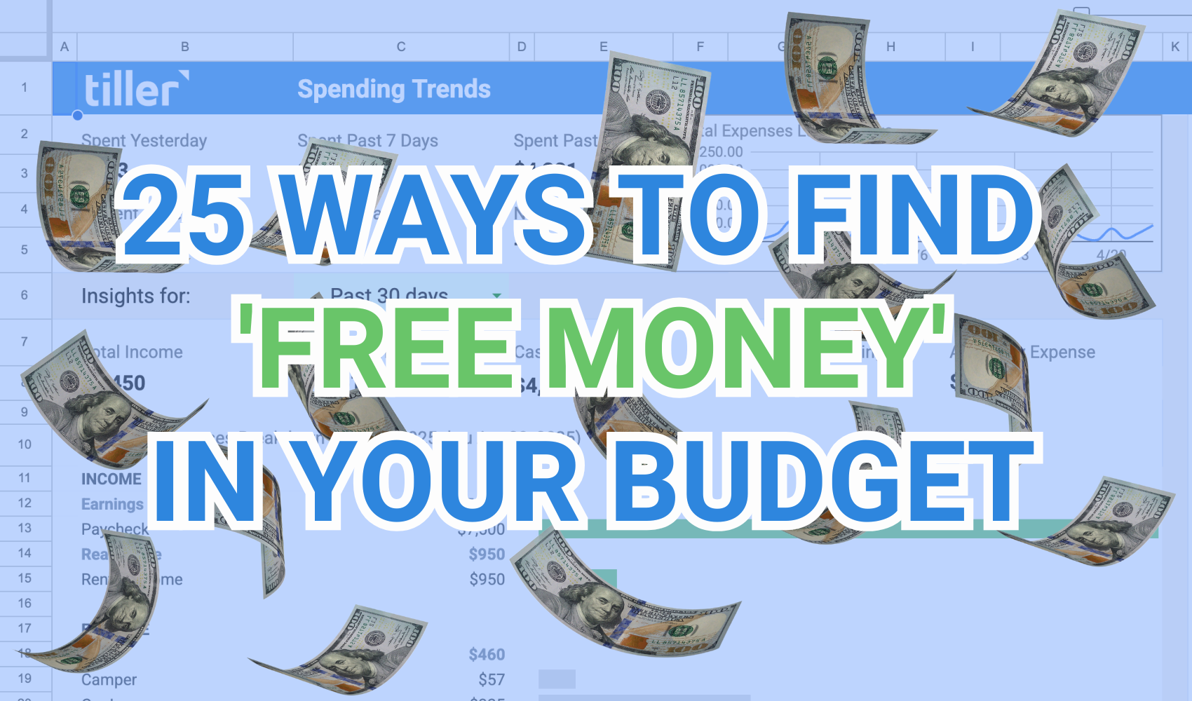 25 Ways to Find 'Free Money' in Your Budget