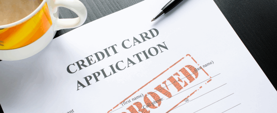 Credit card application