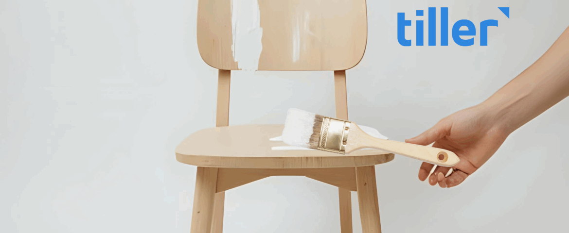 Painting a chair