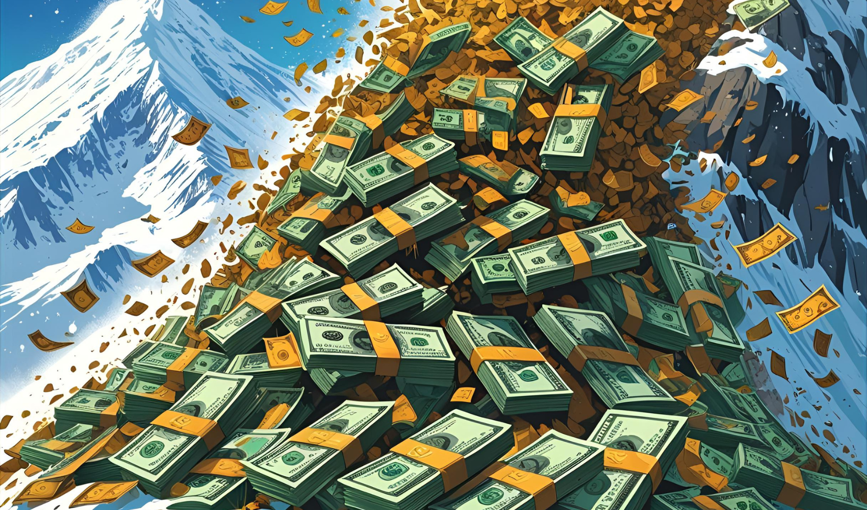 An avalanche of money
