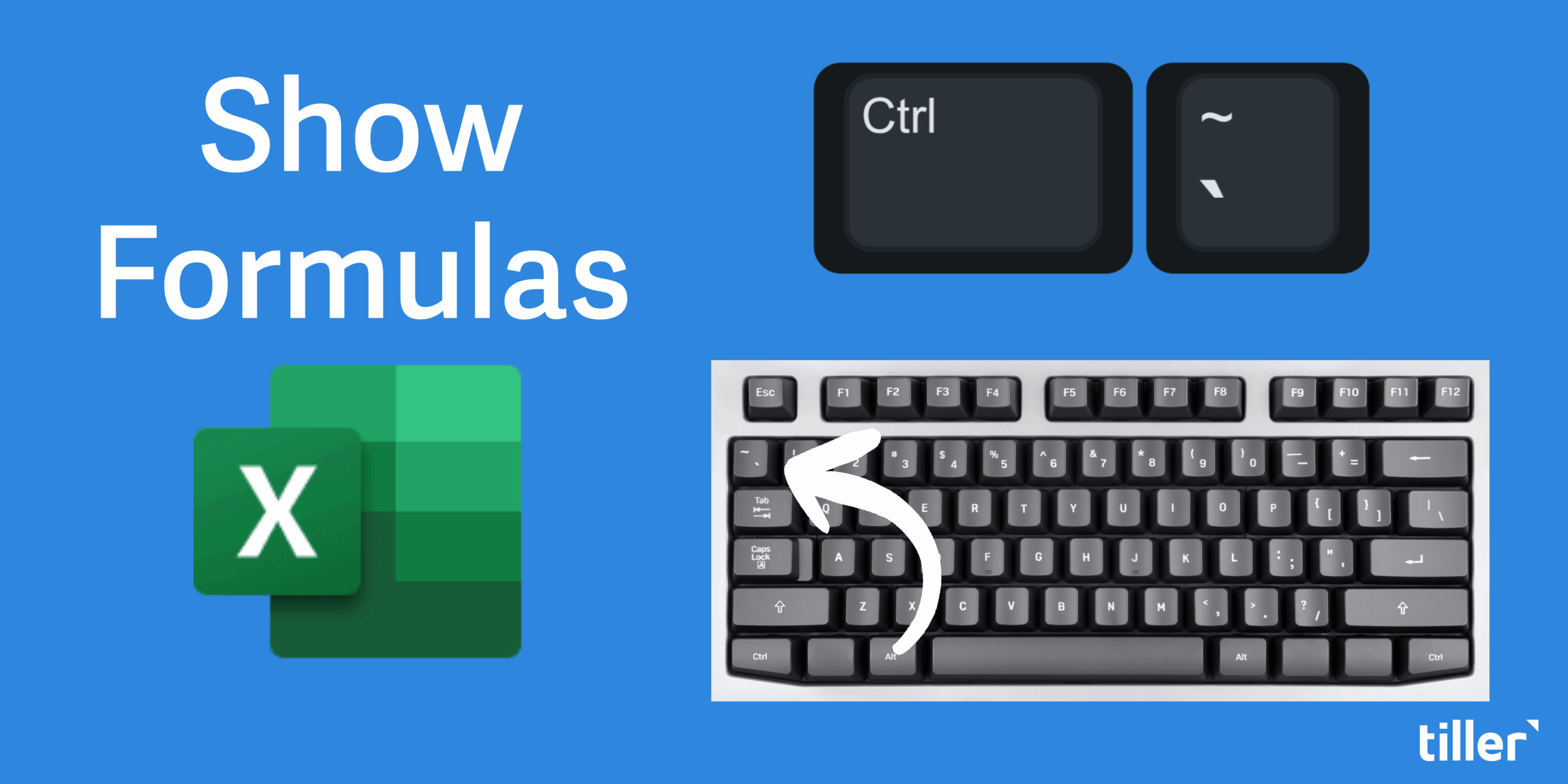 Control Backtick Show Formulas in Excel scaled