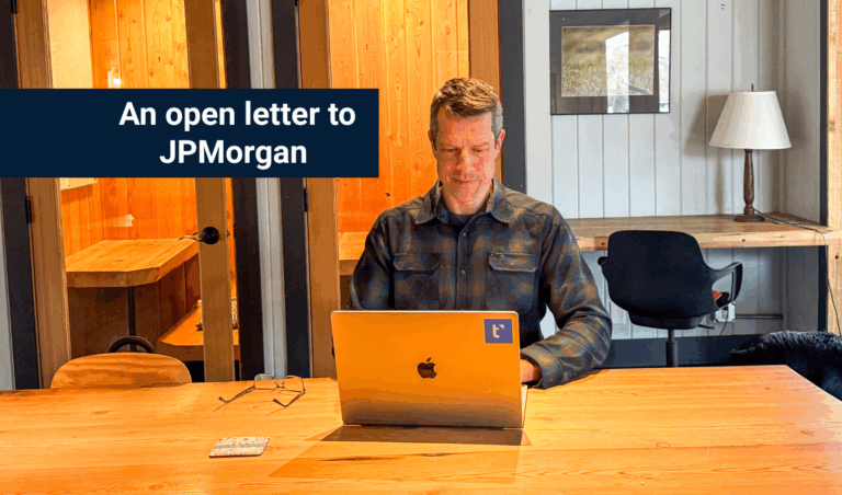 An Open Letter to JPMORGAN by Peter Polson An Open Letter to JPMORGAN by Peter Polson