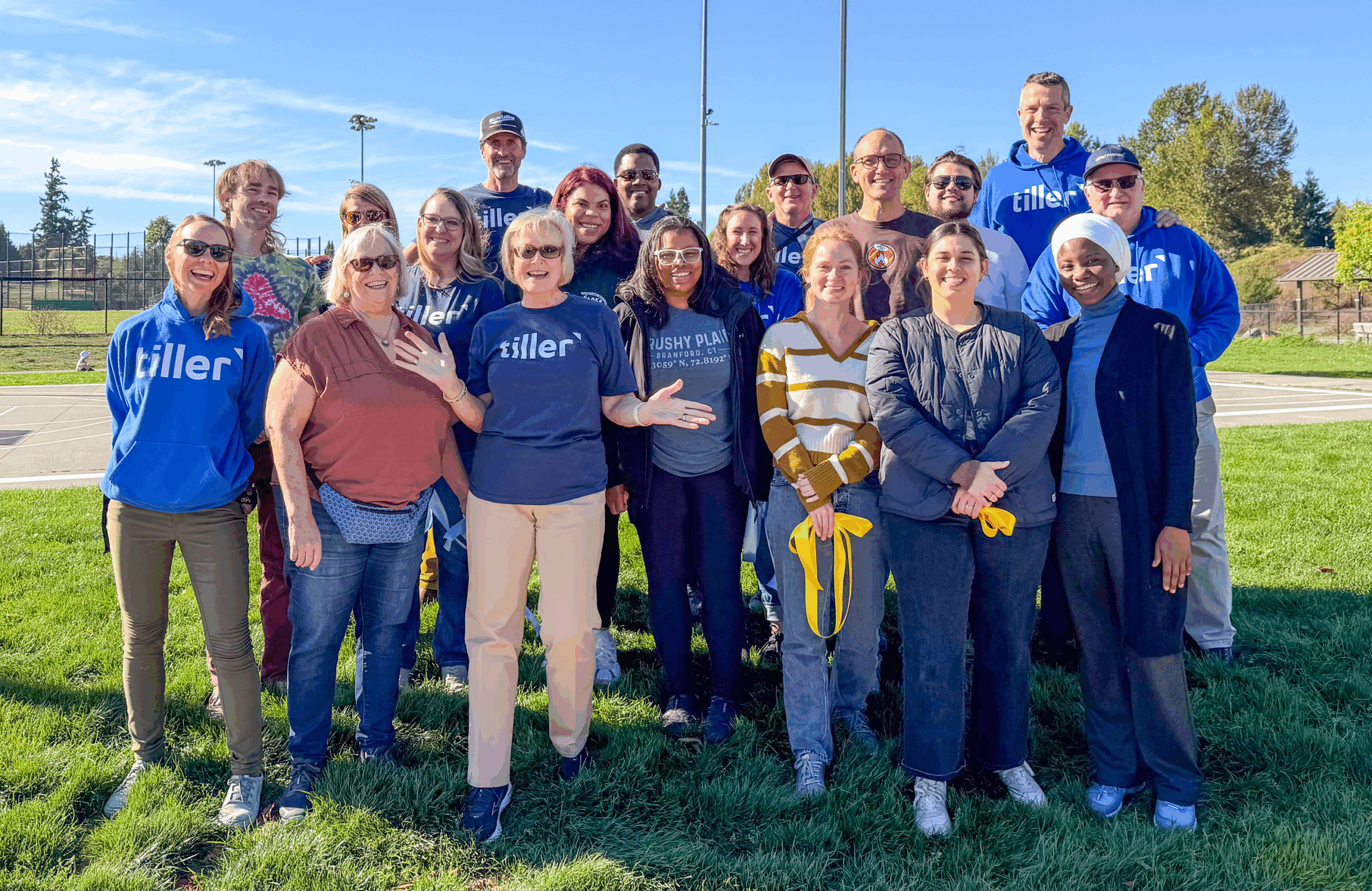 IMG 8255 scaled The Tiller team at our annual gathering.