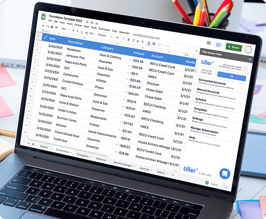 Free Personal Finance Spreadsheet Templates | Google Sheets & Excel ...