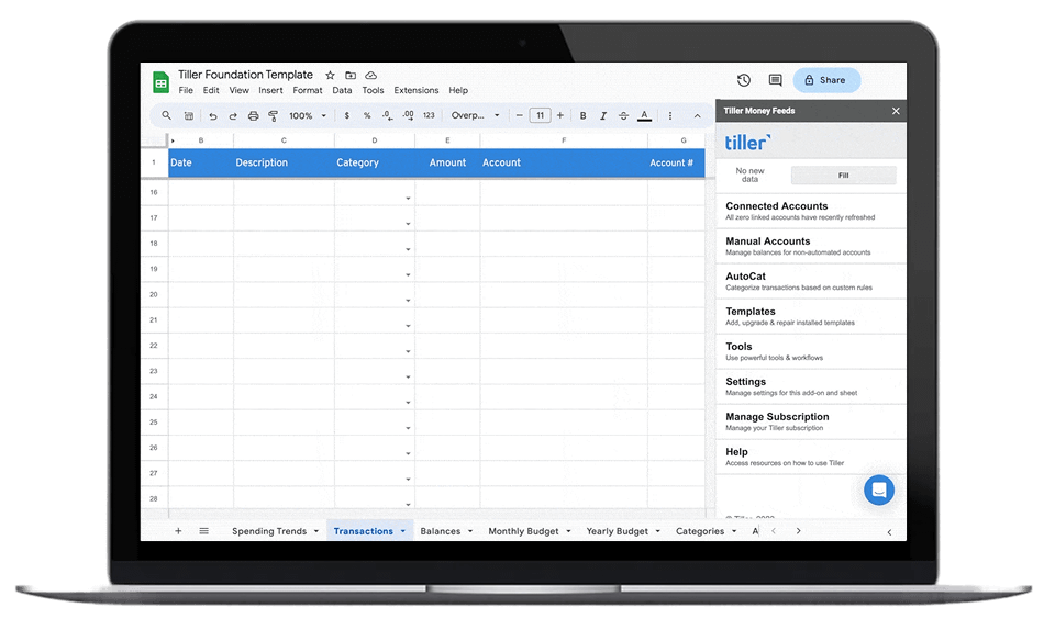 Free Personal Finance Spreadsheet Templates | Google Sheets & Excel ...