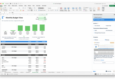 Excel budget tmf main Excel budget tmf main