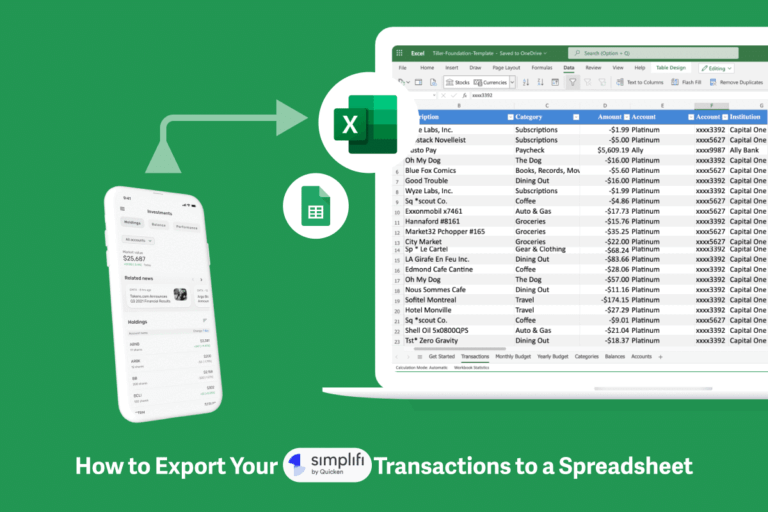 Export Bank Transactions To A Spreadsheet | Step-by-Step Guides | Tiller