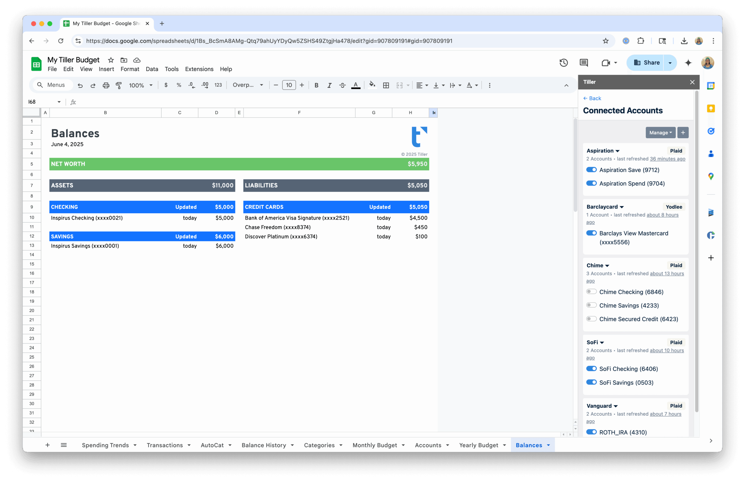 sheets balances scaled sheets-balances