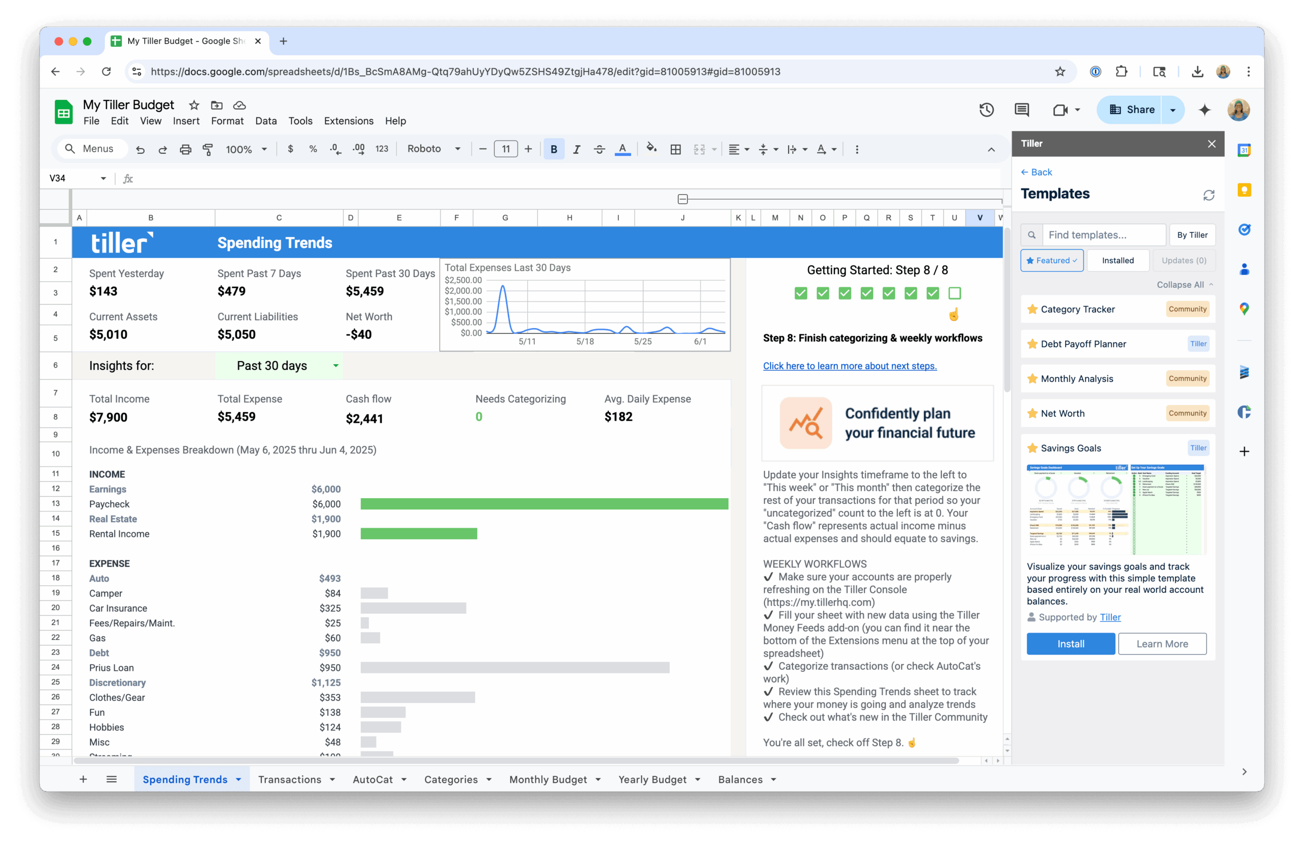 sheets spending trends templates scaled sheets spending trends templates scaled