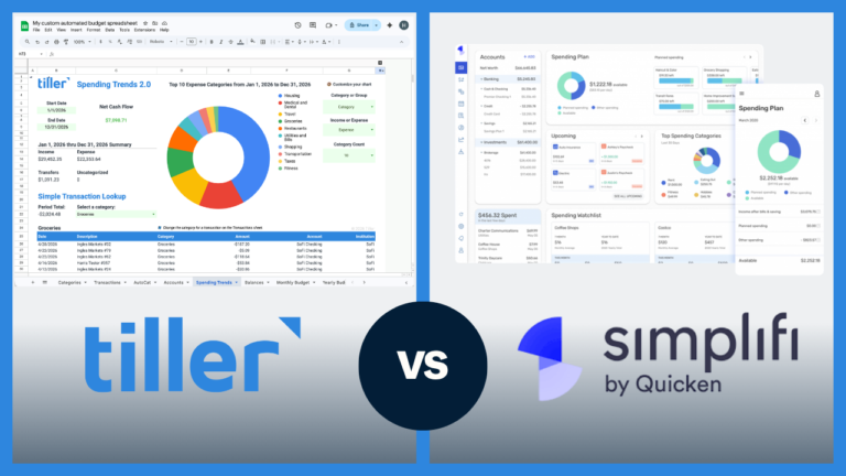 Tiller Vs Quicken Simplifi Tiller Vs Quicken Simplifi