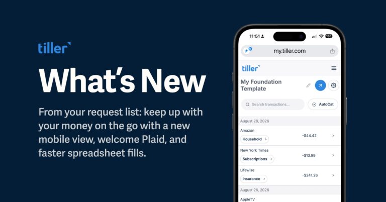 Tiller Summer 2026 Update bld drk Tiller Summer 2026 Update bld drk