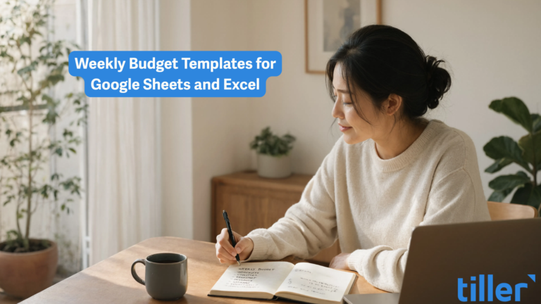 Weekly Budget Weekly Budget