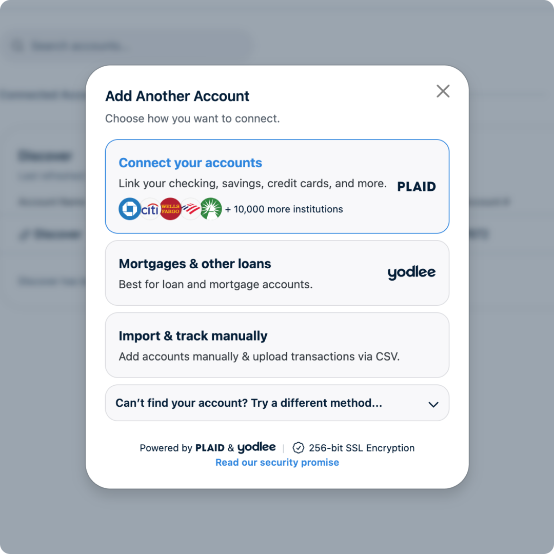 Connect Your Banks to Your Spreadsheets Connect Your Banks to Your Spreadsheets